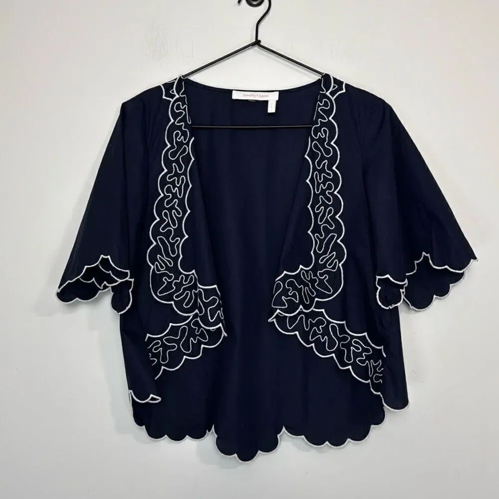 See by Chloe Embroidered Bolero M